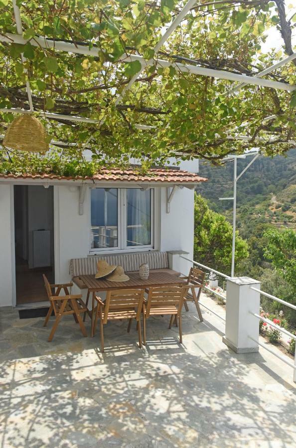 Villa Mare Vista Evdilos  Esterno foto