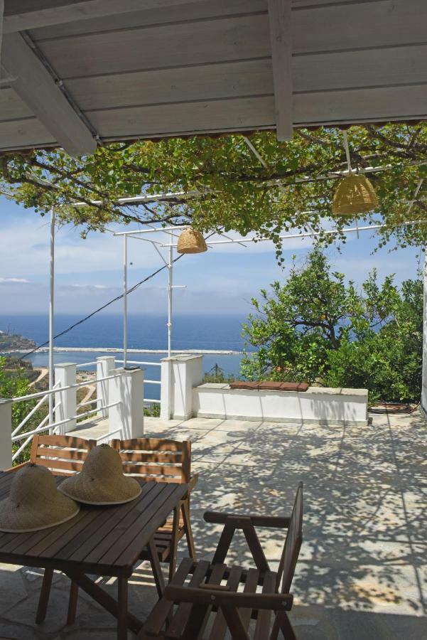 Villa Mare Vista Evdilos  Esterno foto